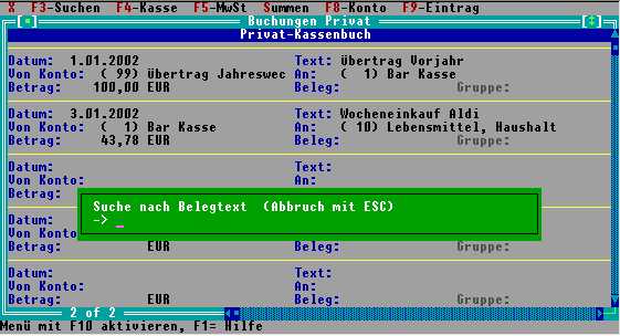 Suchfenster